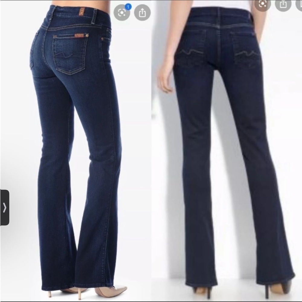 7 For All Mankind Lexie Kaylie Flare Jeans